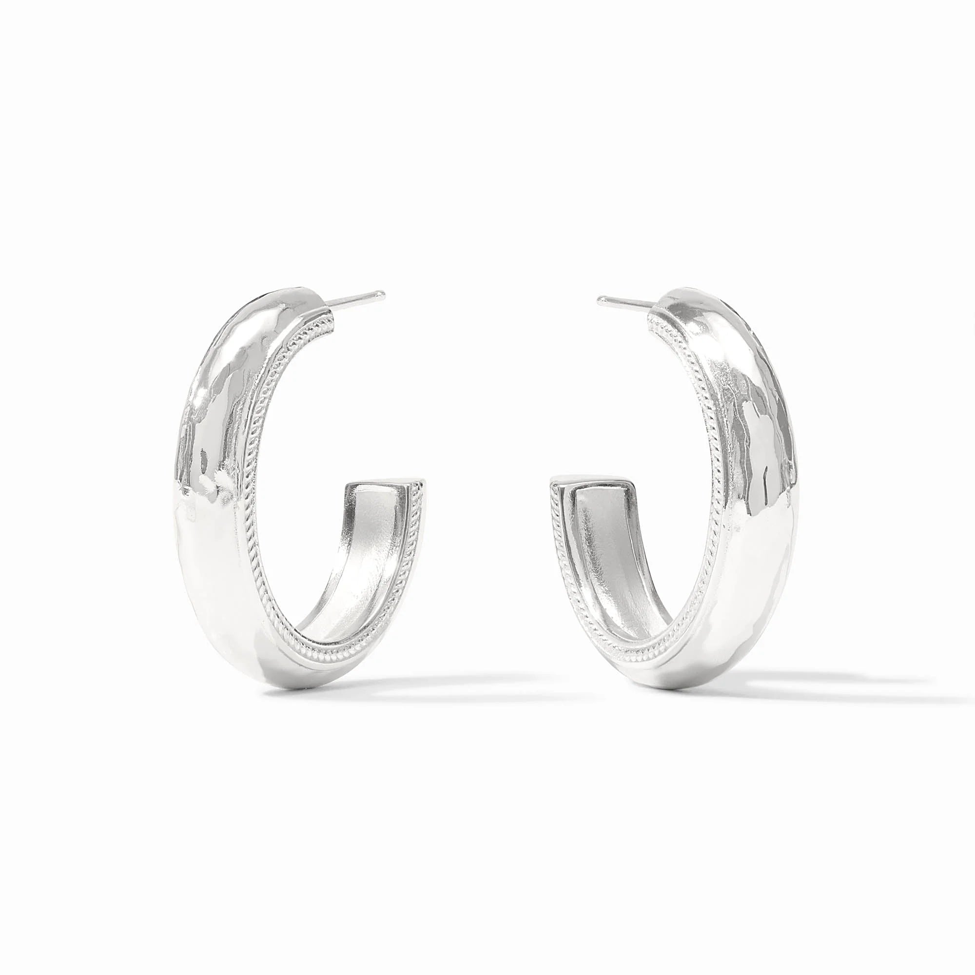 Cannes Silver Hoop-Assorted