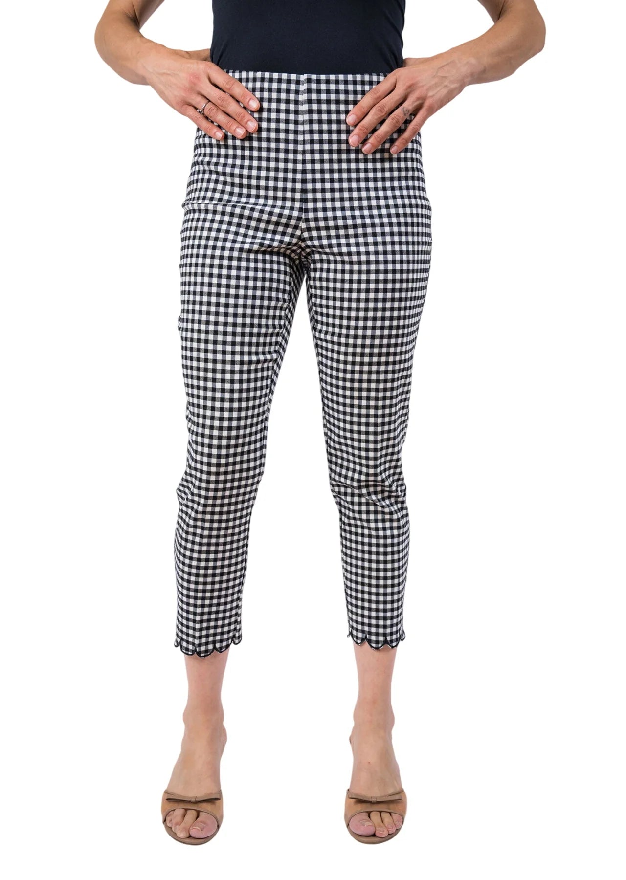 Gingham Pull On