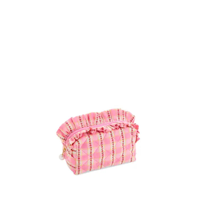 Small Quilted Cosmetic Pouch (Assorted)