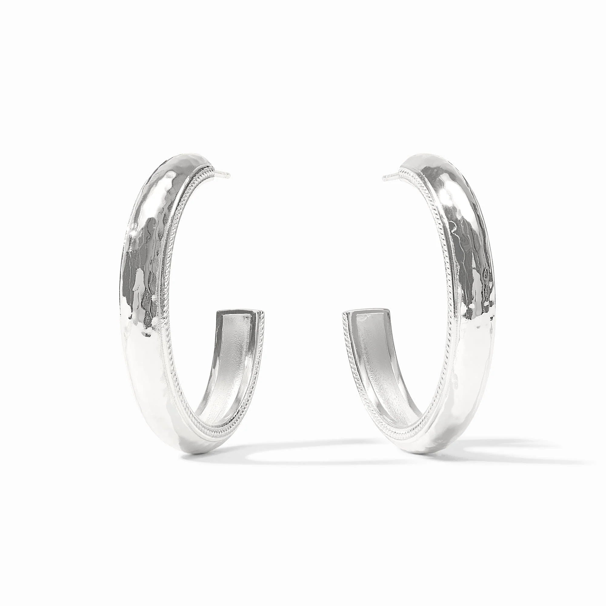 Cannes Silver Hoop-Assorted