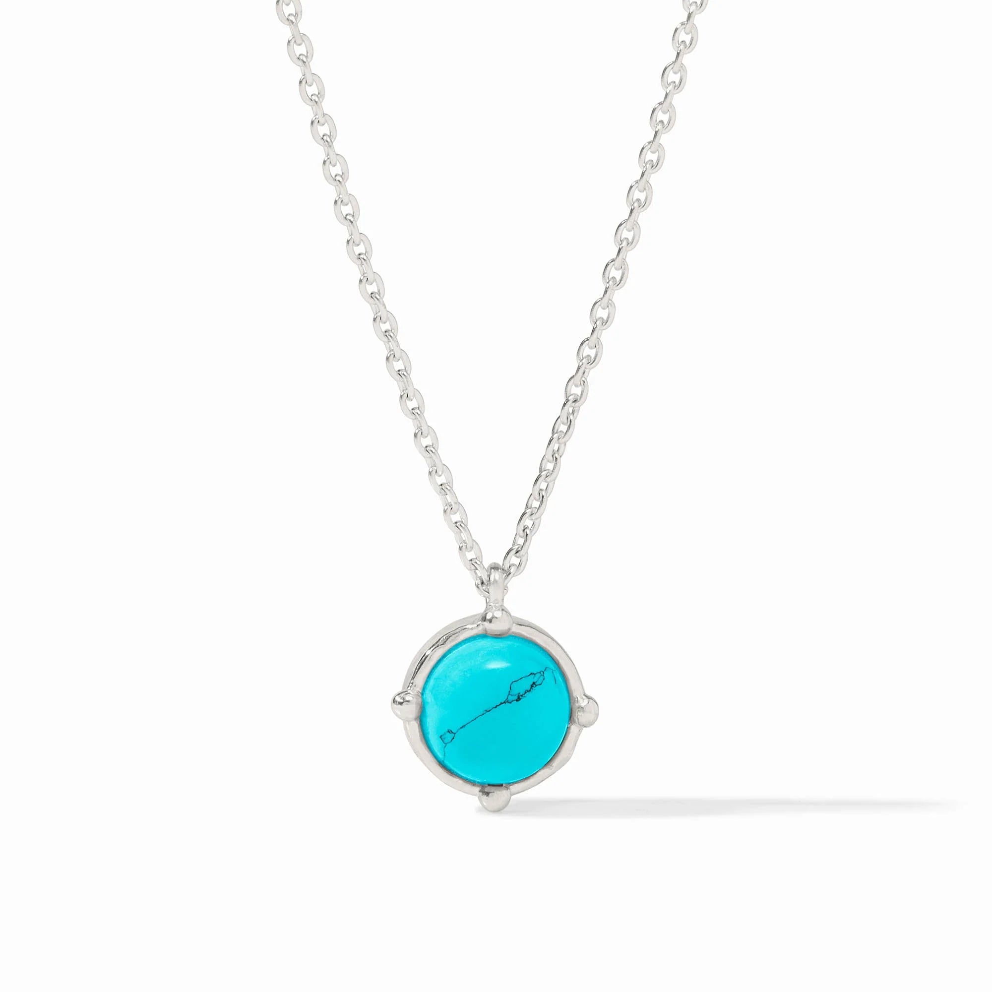 Honeybee Turquoise Solitaire Necklace