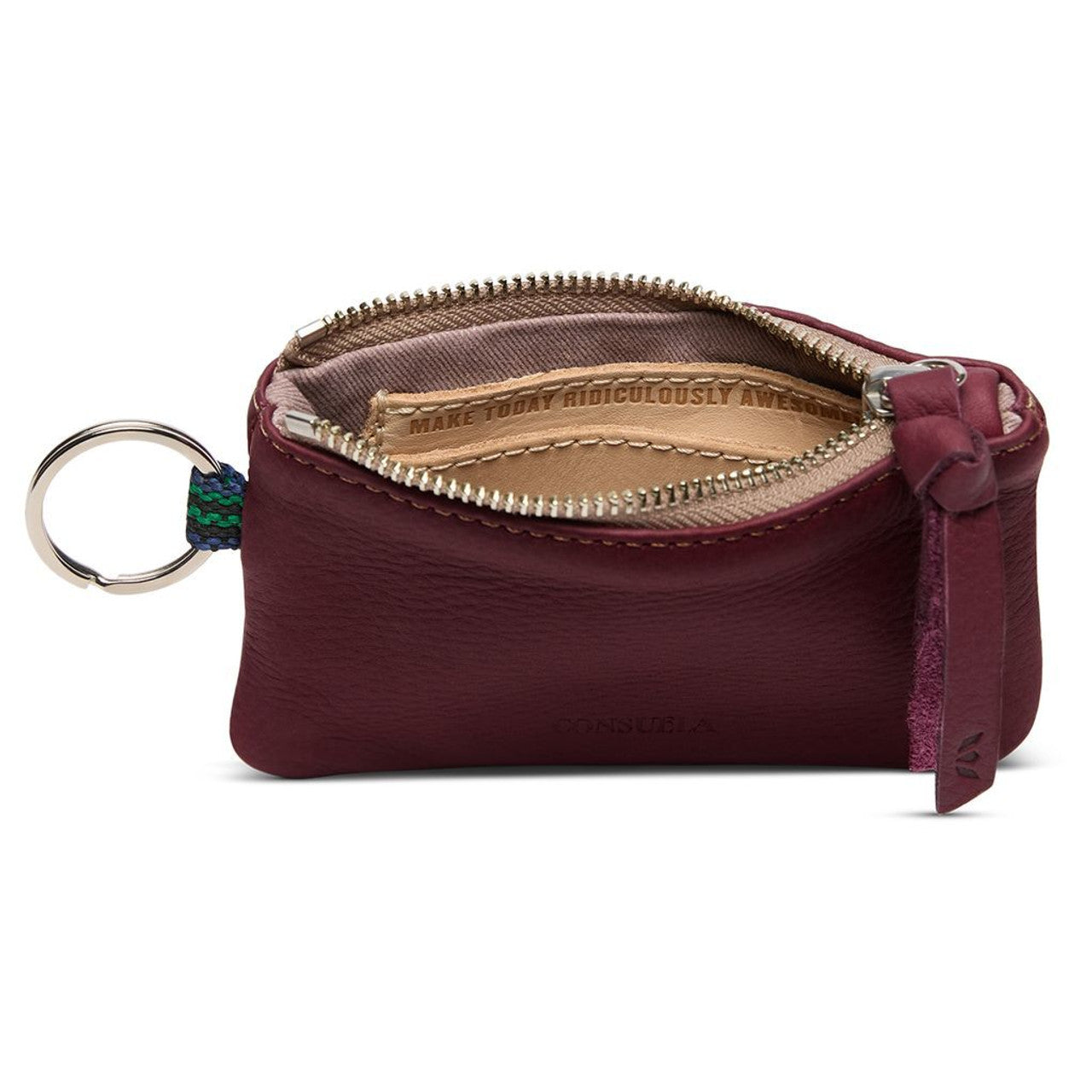 Plum Coin Pouch