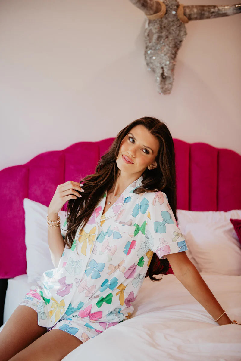 Multi Coquette Bows Loungewear