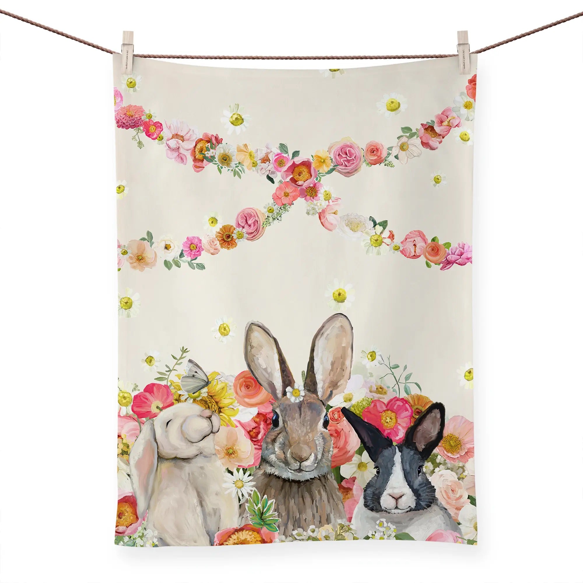 Bunny Buddy Tea Towels