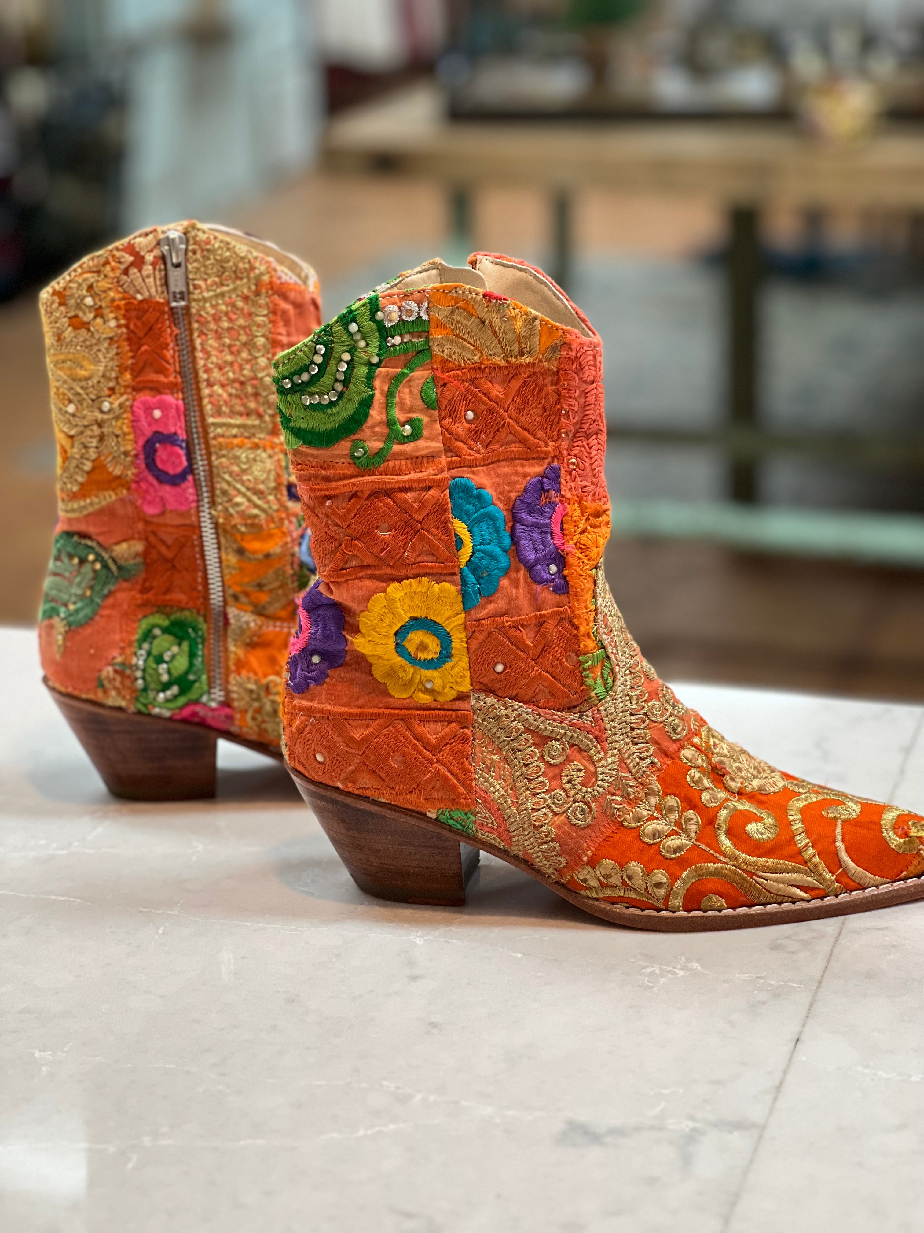 Sunset Embroidered Boot