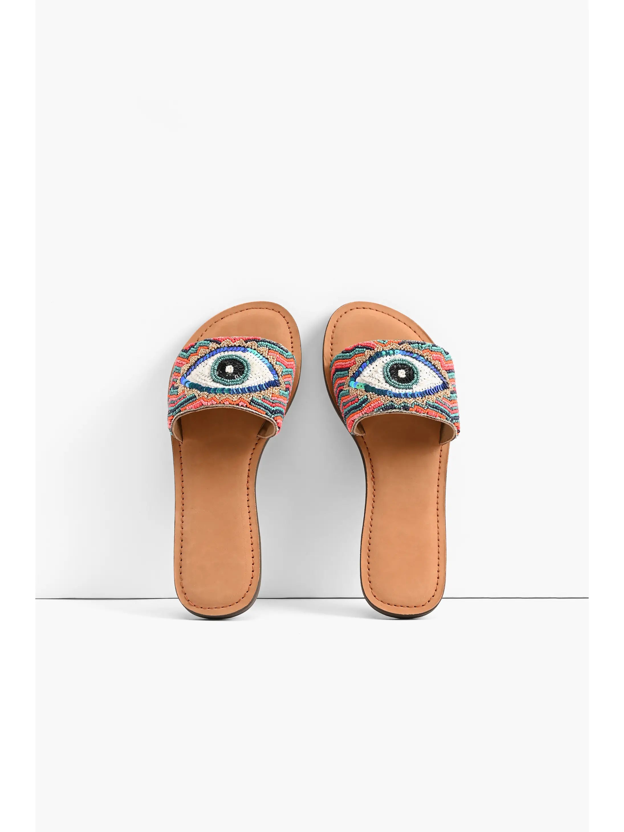 Evil Eye Sandals